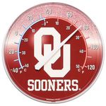 Wincraft NCAA University of Oklahoma Round Thermometer, 12.75-Inch