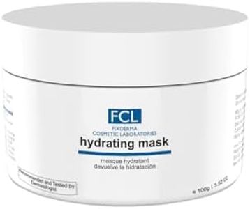 FIXDERMA COSMETIC LABORATORIES Hydrating Mask For Hydration,Irritated Skin,Dry Skin,Nourishes Dehydrated Skin,Diminishes Premature Ageing,Replenishes Moisture,Paraben&Silicone Free,100Gm,1 Count