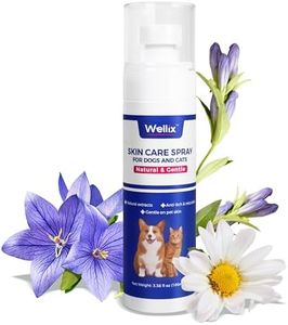 Wellix Hot Spot Treatment&Itch Relief Spray for Dogs&Cats - Wound Care&Dry Itchy Skin&Dermatitis for Dog Skin Care Spray - Pet Allergy Spray with Chamomile,100ml