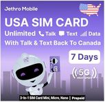 Jethro Mobile USA Prepaid SIM Card 