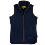 Game Ladies Penrith Fleece Gilet | Womens Winter Vest | Warm Waistcoat Navy