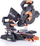 Evolution Power Tools R185SMS+ 7-1/4" Multi-Material Compound Sliding Miter Saw Plus