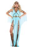 Starline Women's Goddess of War Costume, Light Blue, Large