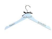 Wedding Party Dress Hangers Personalised Bridal Hangers by CleverCHIC