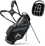 UNIHIMAL Golf Stand Bag with 14 Way Top Dividers, Lightweight Golf Bag for Men, Golf Bags with Stand, Multiple Pockets, Dual Strap, Rain Cover Hood