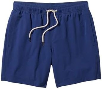 Fair Harbor Bayberry Trunk –– Men's Swim Suits with Liner, 7-inch Inseam –– Anti-Chafe Classic fit Swim Trunks