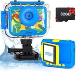 MOREXIMI Kids Camera Waterproof, Un