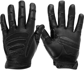 Bionic Men's Driving Glove with Natural Fit Technology, Black, Small