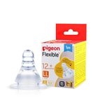 Pigeon Peristaltic Nipple LL Y Cut,for 12+ Month Babies,BPS Free,BPA Free