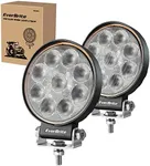 EverBrite 2-Pack Led Pods, 4-1/2Inch 30W Round Flood Lights, Off-Road Led Fog Lights Work Lights, IP67 Waterproof, Car Light for ATV UTV SUV Truck Jeep