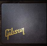 Gibson Vinyl Decal / Sticker, 9.0in, Gold for Car, Truck, Window, Guitar Case, Notebook, Wall