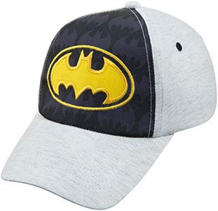 DC Comics Toddler Boys Batman Baseball Cap - Age 2-4 Grey/Yellow