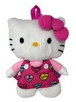 Fast Forward Hello Kitty Plush Backpack with Heart & Love