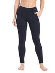 Jockey Women's Slim Fit Rayon Leggings (IW05_Navy Blazer_Large_Navy Blue_L)