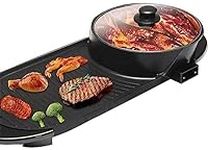 Electric 2 in 1 Grill with Shabu Sh