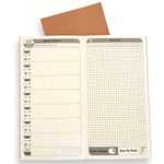 Travelers Notebook Inserts - 2 Pack, 26 Weeks Per Book, Free Diary Weekly Planner Refills with 6 Monthly Summary, to Do List Calendar for Standard Regular TN Journal Size 8.5" x 4.75" (21 x 11 cm)