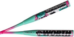 Worth | Josh Riley Signature Bedlam Balanced Slowpitch Softball Bat | USSSA Softball | WSU6JRBEDB | Balanced | 2 Pc. Composite | 13.5" Barrel | 26 oz