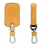 kwmobile Key Cover Compatible with Mazda - Honey Yellow