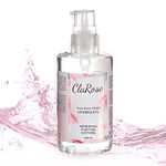 ClaRose 100% Natural Organic Rose Water Hydrating and Purifying Vegan Toner, 250 ml