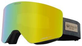 Dragon Unisex R1 OTG Snow Sport Goggle - Reclaimed Frame | LL Gold Ion Lens