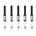 5 Pcs Rotating Ink Absorber Converter for Fountain Pens, Universal for Refilling Ink from The Bottle Spin Piston Fill Ink Absorber