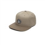 Volcom Men's Quarter Twill Hat Baseball Cap, Khaki, One Size