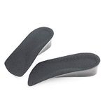 Shoes Increase Insole Heel Height Lift Elevator Air Cushion Pad Half Insert,Invisible Heel Lift Inserts, Elastic Shock Absorption Pads 3 Heights for Men & Women -3.5CM