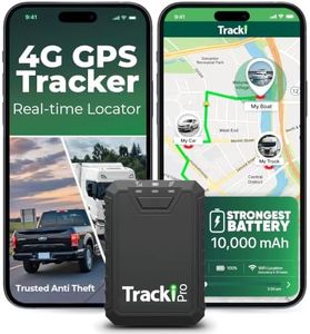 Tracki Pro GPS Tracker for Vehicles up to 12 Months Waterproof Magnetic Asset Real time Tracker 4G LTE Long Battery Life 2-12 Month, Unlimited Distance, Subscription Required, Speed Monitor, Geofence