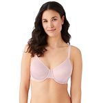 Wacoal Women's Back Appeal Underwire Bra, Crystal Pink Ii, 32F