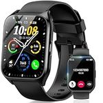 Smart Watch for Men Women, 1.85" Smartwatch Answer/Make Calls, Fitness Watch with Heart Rate/Sleep Monitor/Step Counter, 110+ Sport Modes, IP68 Waterproof Activity Fitness Trackers for Android iOS