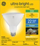 GE Ultra Bright Daylight 120W Replacement LED PAR38 Outdoor Floodlight (1-Pack)