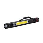 COAST® G23 120 Lumen Alkaline Dual Power Magnetic LED Penlight with C.O.B. Area Light