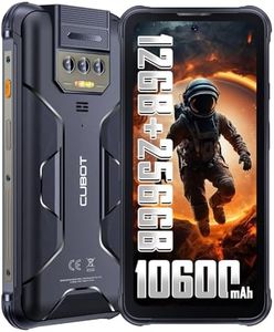 CUBOT Kingkong 8 Rugged Smartphone-10600mAh, 12GB+256GB Telefono Indistruttibile Android 13, 6.52" HD+ Cellulare Antiurto, Torcia LED 5000LM, 48MP Cellulare Robusto, IP68/69K/4G Dual SIM/NFC/OTG/GPS