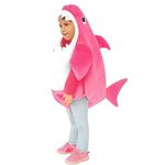 Kids Halloween Costume for Boys Shark Costume Girls Jumpsuit Cartoon Cosplay for Baby Funny Role Play (Pink, 1-2T)