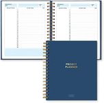 S&O Project Management Planner - Work Organizer Notebook - Project Planner Notebook - Project Manager Notebook - Project Notebooks for Work - Project Management Notebook - 200 Pages, 8.25" x 9.3”