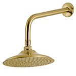 Kingston Brass K136A7CK Victorian 8 Head with 12-Inch Shower Arm, Brushed Brass