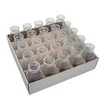 Biologix Drosophila Bottles, Drosophila Stock Bottles, Polypropylene(PP), Tray Packaging, Round Bottom, 227 ml, Case of 100