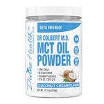 Keto Zone MCT Oil Powder | Coconut Cream Flavor | 30 Day Supply | 70/C8 30/C10 | 0 Net Carbs | All Natural Keto Approved For Ketosis |