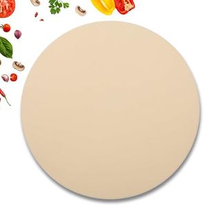 BIRDROCK HOME 16" Pizza Stone for Oven & Grill