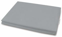 InteVision 400 Thread Count, 100% Egyptian Cotton Bed Wedge Pillowcase; Replacement Cover Designed to Fit The 12" (Height) Version of The InteVision Foam Wedge Bed Pillow (25" x 24" x 12") (Gray)