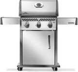 Rogue® 425 3-Burner Natural Gas Grill in Stainless Steel with Cast Iron Cooking Grids