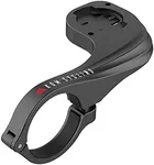 KOM Cycling Wahoo Elemnt Mount Compatible with Multiple Wahoo Computers Including The Wahoo Elemnt Bolt, Elemnt Roam, Elemnt Mini, and Elemnt - Multiple Colors 24g Out Front Computer Mount (Black)