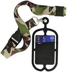 Gear Beast Universal Cell Phone Lanyard Compatible with iPhone, Galaxy & Most Smartphones Includes Phone Case Holder with Card Pocket,Soft Neck Strap with Breakaway Clasp & Detachable Convenience Clip