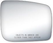 Passenger Side Mirror Glass, Nissan Rogue Select, Nissan Rogue, (w/o side view camera)