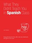 What They Didn't Teach You in Spanish Class: Slang Phrases for the Café, Club, Bar, Bedroom, Ball Game and More (Dirty Everyday Slang)