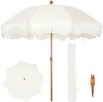 PHI VILLA Beach Umbrella 2M, Portab
