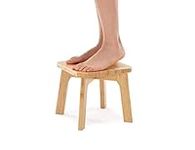 PELYN Bamboo Wooden Step Stool for 