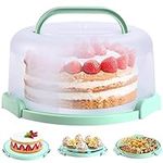 Ohuhu Cake Carrier with Lid and Han
