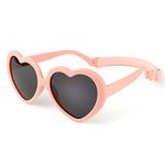 Hifot Kids Sunglasses Boys Girls, UV Protection Polarized Baby Sunglasses, Rubble Flexible Children Toddler Sunglasses Age 2-7