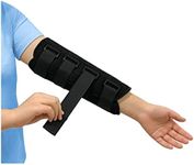 Elbow Splint Tendonitis Elbow Brace Ulnar Nerve Cubital Tunnel Brace for Sleeping Elbow Immobilizer Arm Splint Support for Pain Relief Arthritis Elbow Sleeve Tennis Brace for Men Women (Medium)